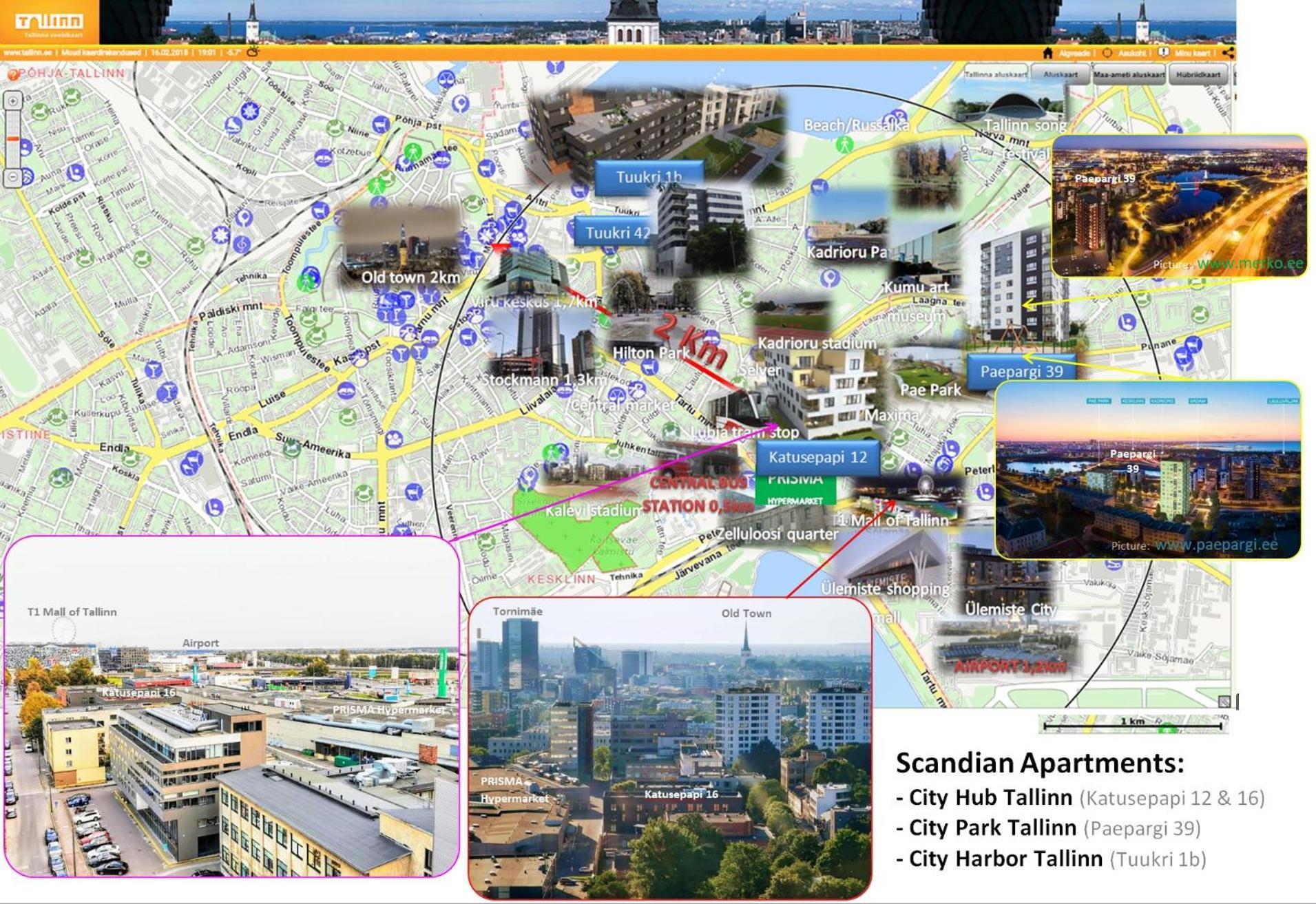 Scandian Apartments - City Park טאלין מראה חיצוני תמונה